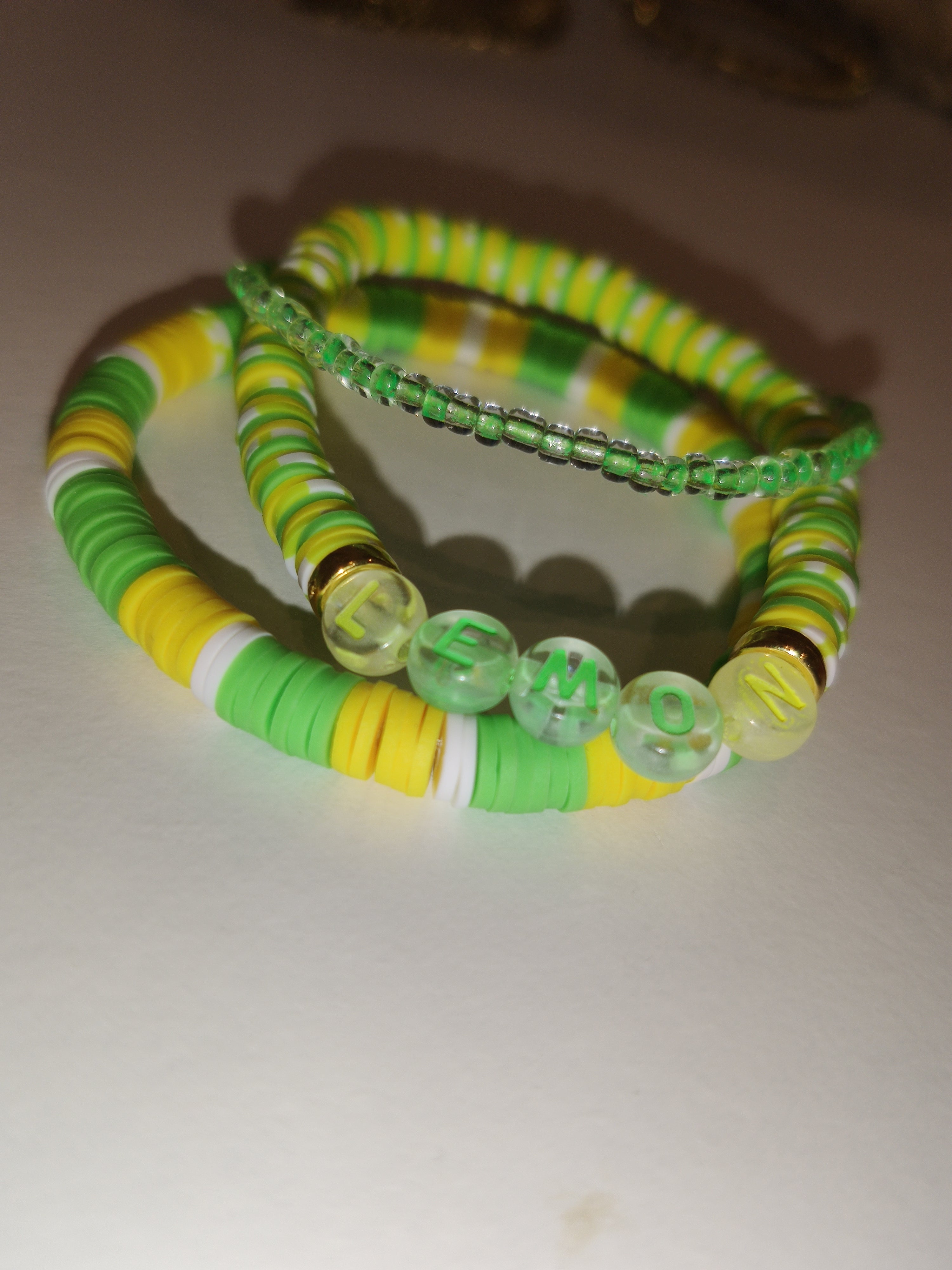 Lemon set bracelet